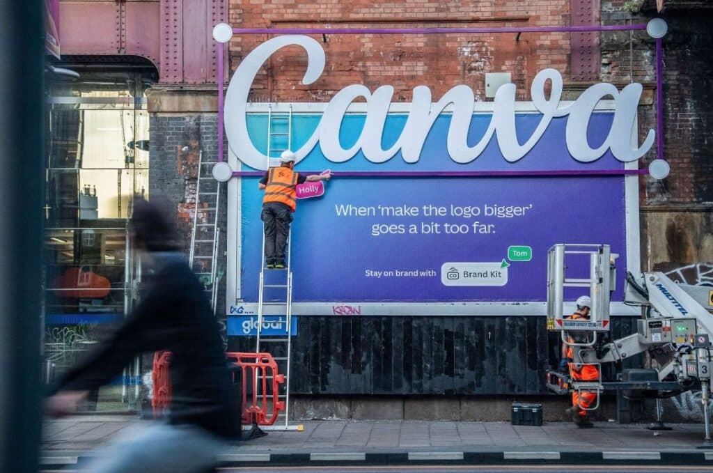 Canva OOH Campaign