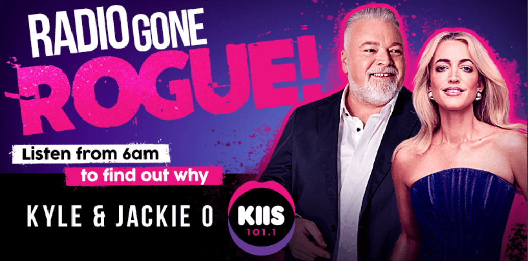 Kyle & Jackie O Shake Up Melbourne with Bold 'Radio Gone Rogue' Campaign