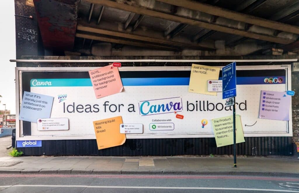 Canva OOH Billboard