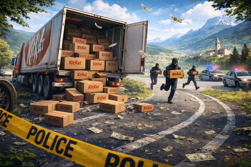 How a Massive KitKat Heist Became a Viral Marketing Goldmine for Nestlé